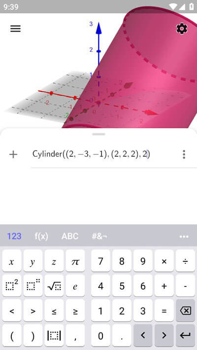 geogebra3d图形计算器