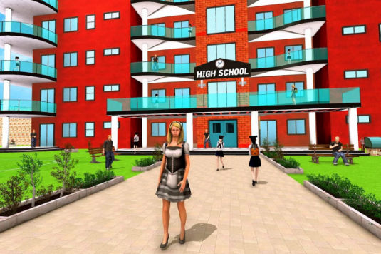 虚拟校园女生模拟器(Virtual High School Girl)